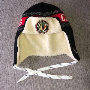 Chicago Blackhawks Sherpa Winter Hat